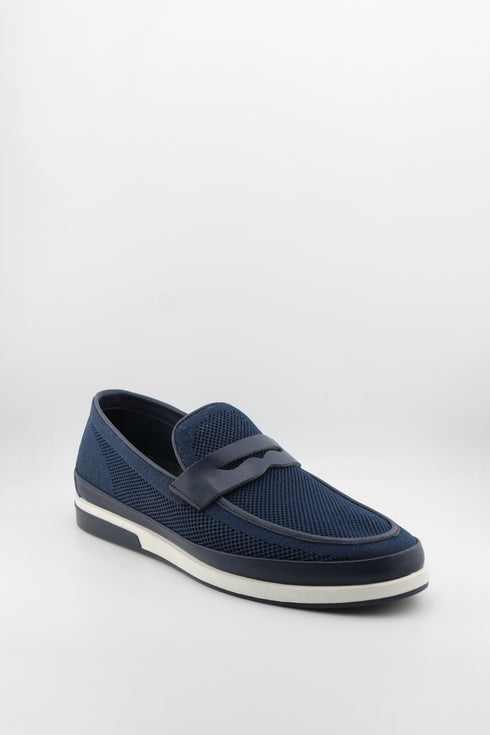 DFC Relax Men Perforated Slip-On Loafer with Strap
